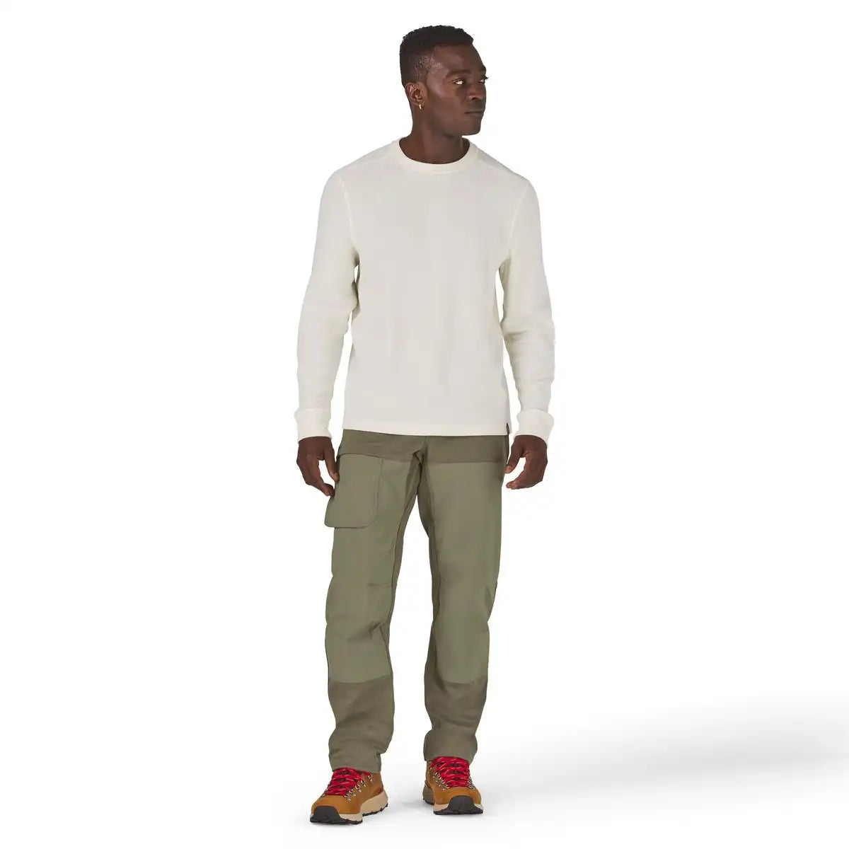 Men's Santiam Waffle LS Tee Turtledove