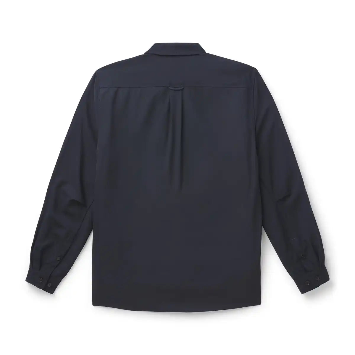 Men's Summer Wool LS Trail Shirt Dark Navy